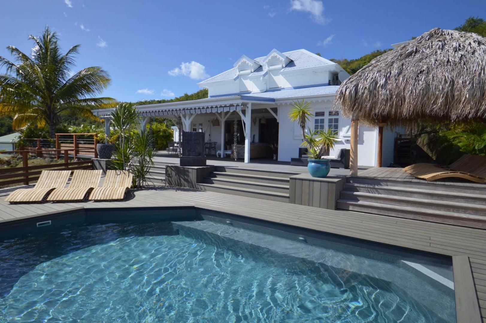 La Villa Coconut Vue A 180° Mer Rocher Du Diamant 勒迪亚芒 外观 照片